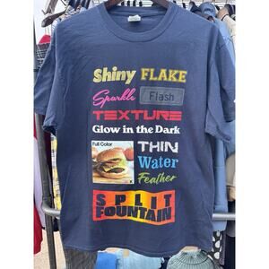 Graphic Design T-shirt L Men's Photo Editing & Layout Tee Design Industry. Fonts